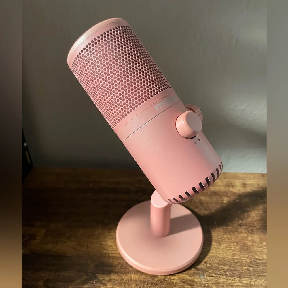 Pink Computer Microphone